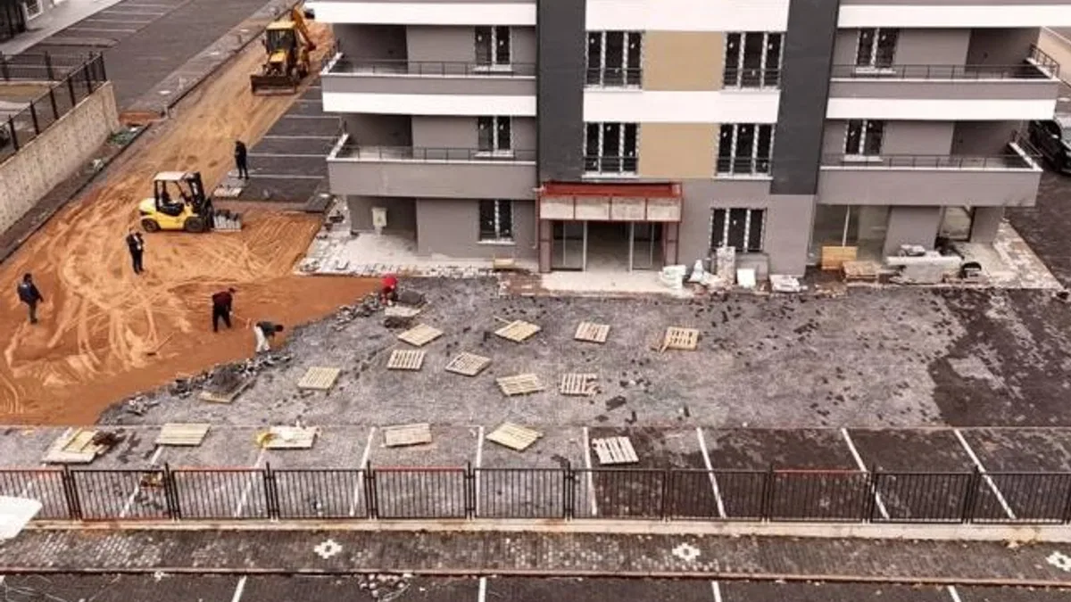 Kayseri Melikgazi'de yaşam alanlarına modern görünüm