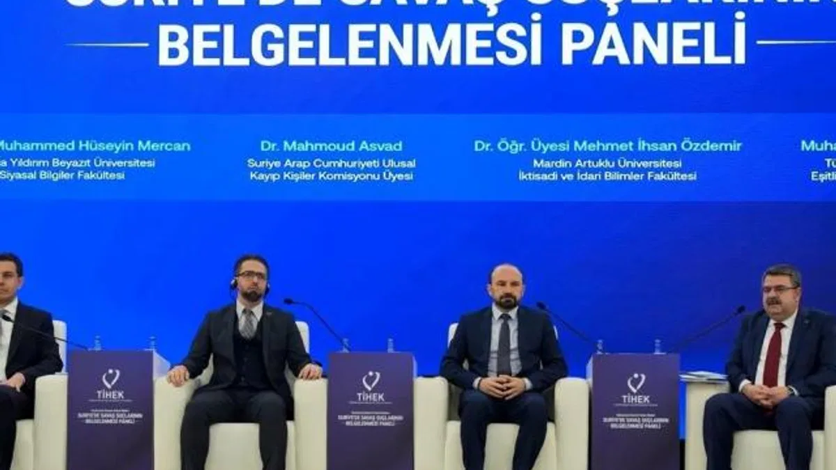 TİHEK'ten Suriye'deki insan hakları ihlallerine kapsamlı rapor