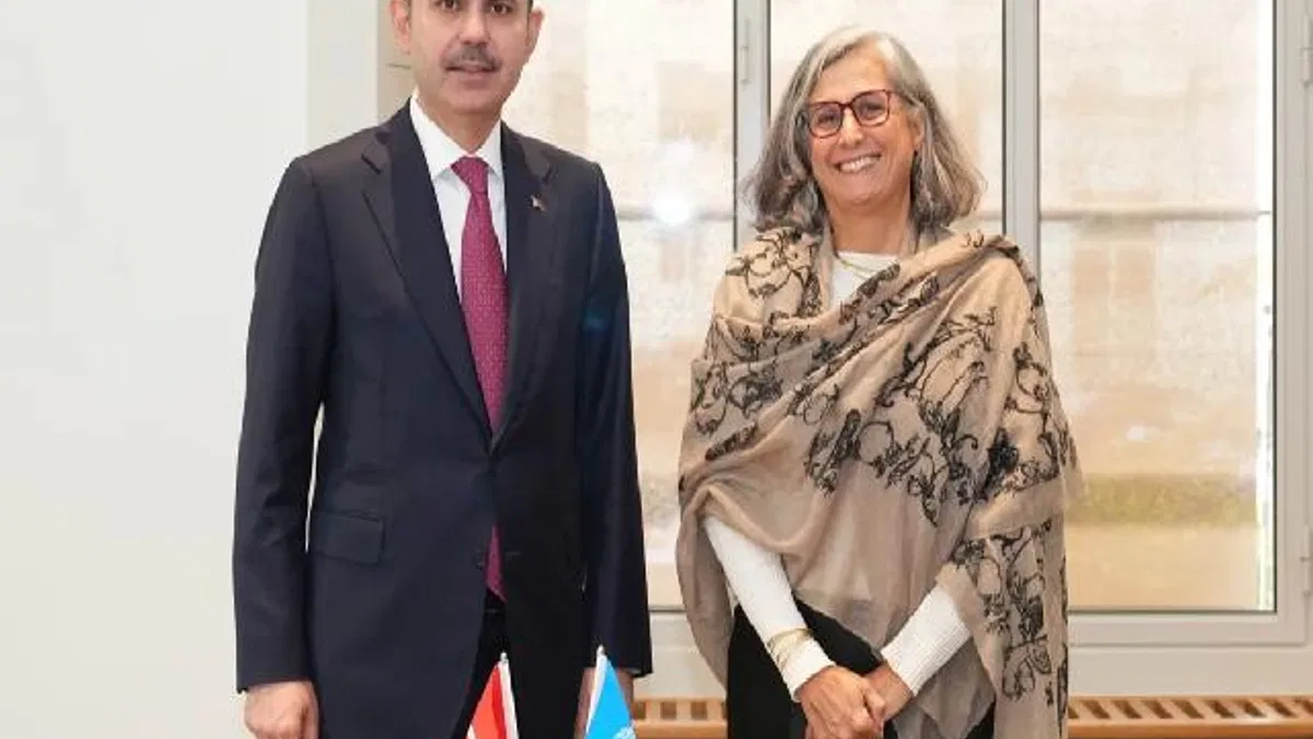Bakan Kurum 'sıfır atık' uygulamalarını Cenevre'de anlattı