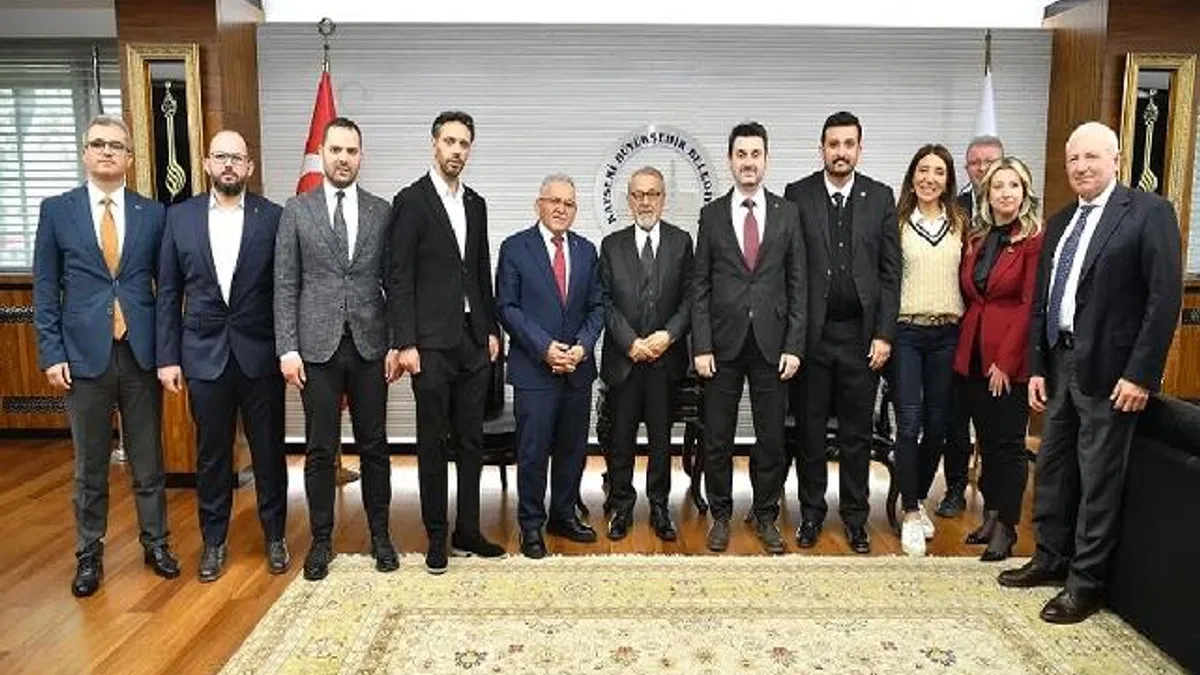 Kayseri Büyükşehir Prof. Dr. Naci Görür'ü ağırladı