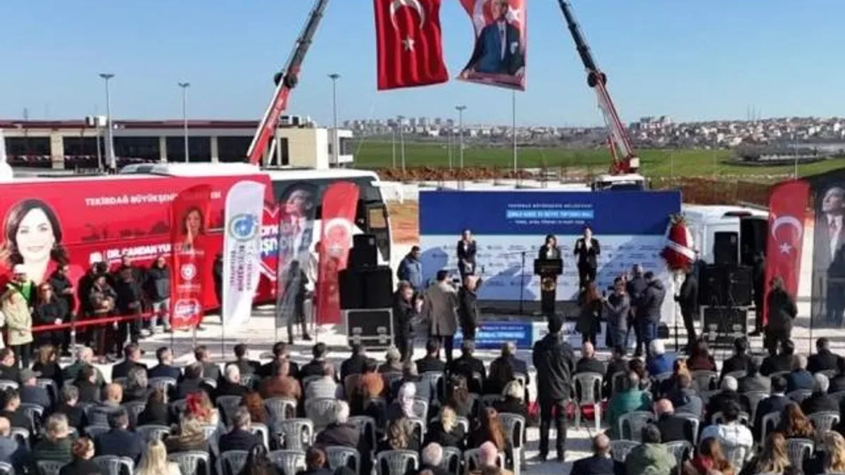Sebze ve Meyve Toptancı Hali temeli atıldı