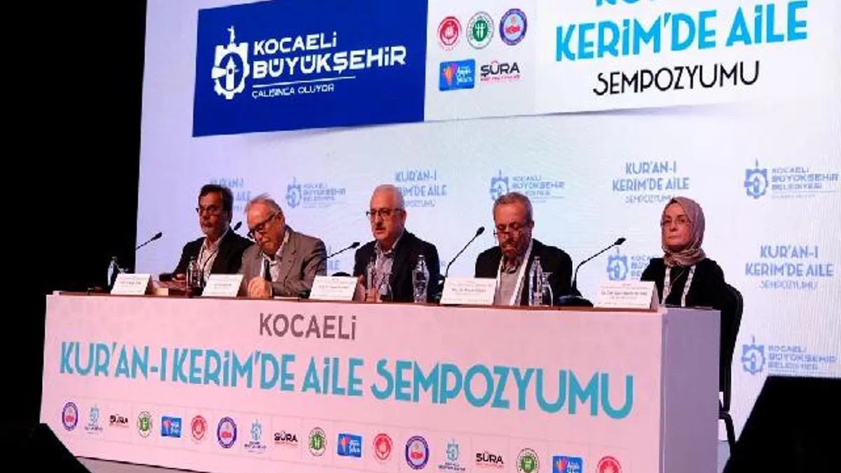Kur’an-ı Kerim’de aileye verilen değer Kocaeli'de anlatıldı