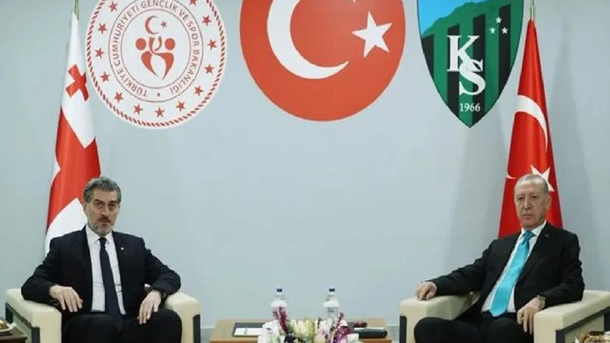 Cumhurbaşkanı Erdoğan, Kocaeli’de Gürcistanlı mevkidaşı ile buluştu