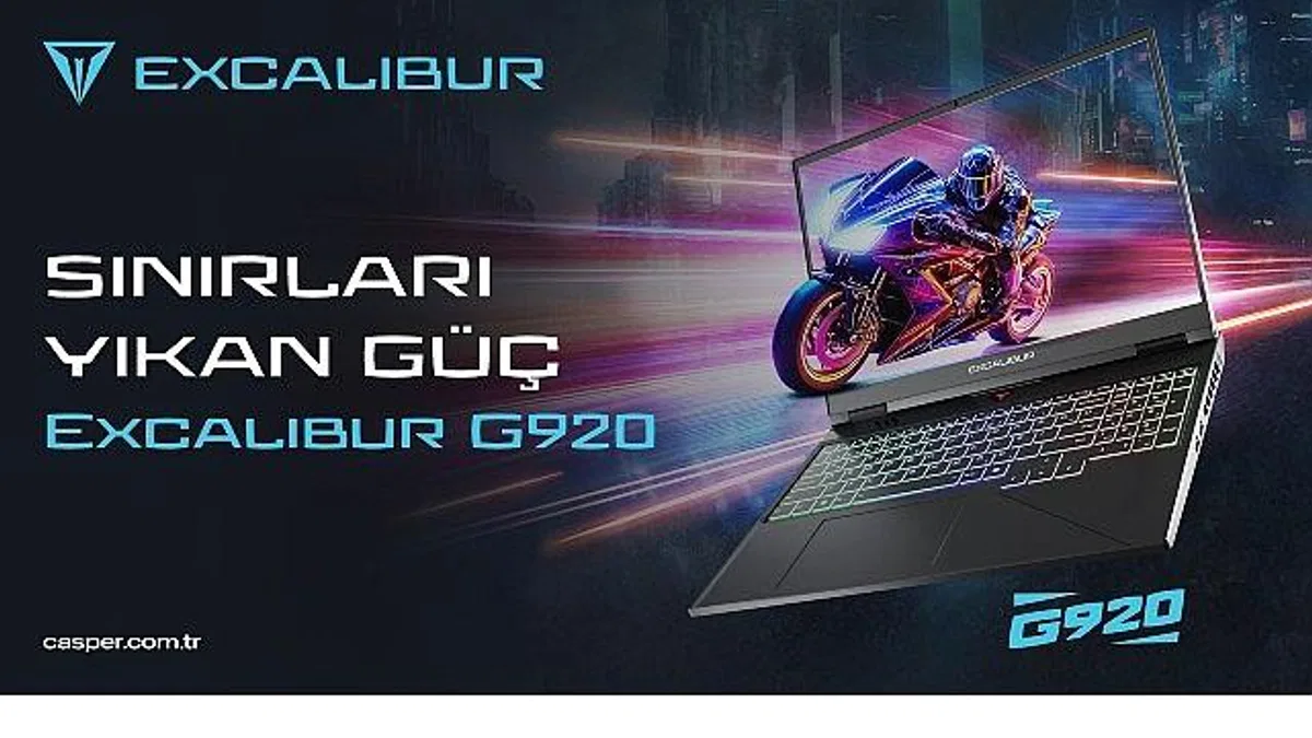 Excalibur G920 oyun dünyasına çağ atlatacak: Yapay zeka destekli üst düzey donanımıyla geliyor