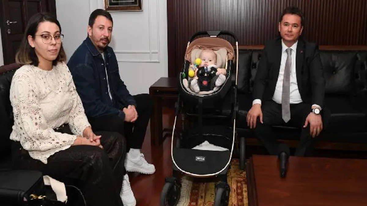 Başkan Aydın’dan SMA hastası Çağan Ata Baran’a destek çağrısı