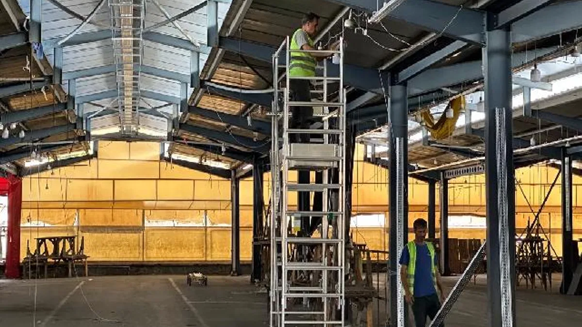 İstanbul Yeşilköy Pazarı’nda elektrik sorunu tarihe karıştı