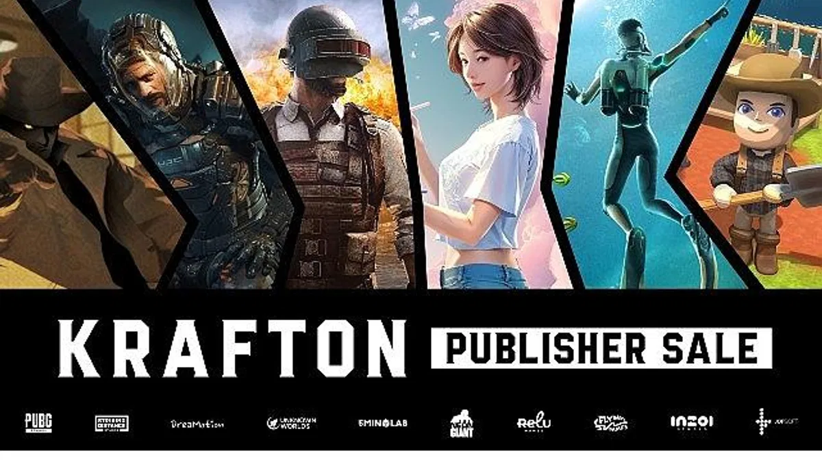 KRAFTON İlk Kez Steam Publisher Sale Event'e Katılarak Şimdiye Kadarki En Kapsamlı İndirimlerini Gerçekleştiriyor