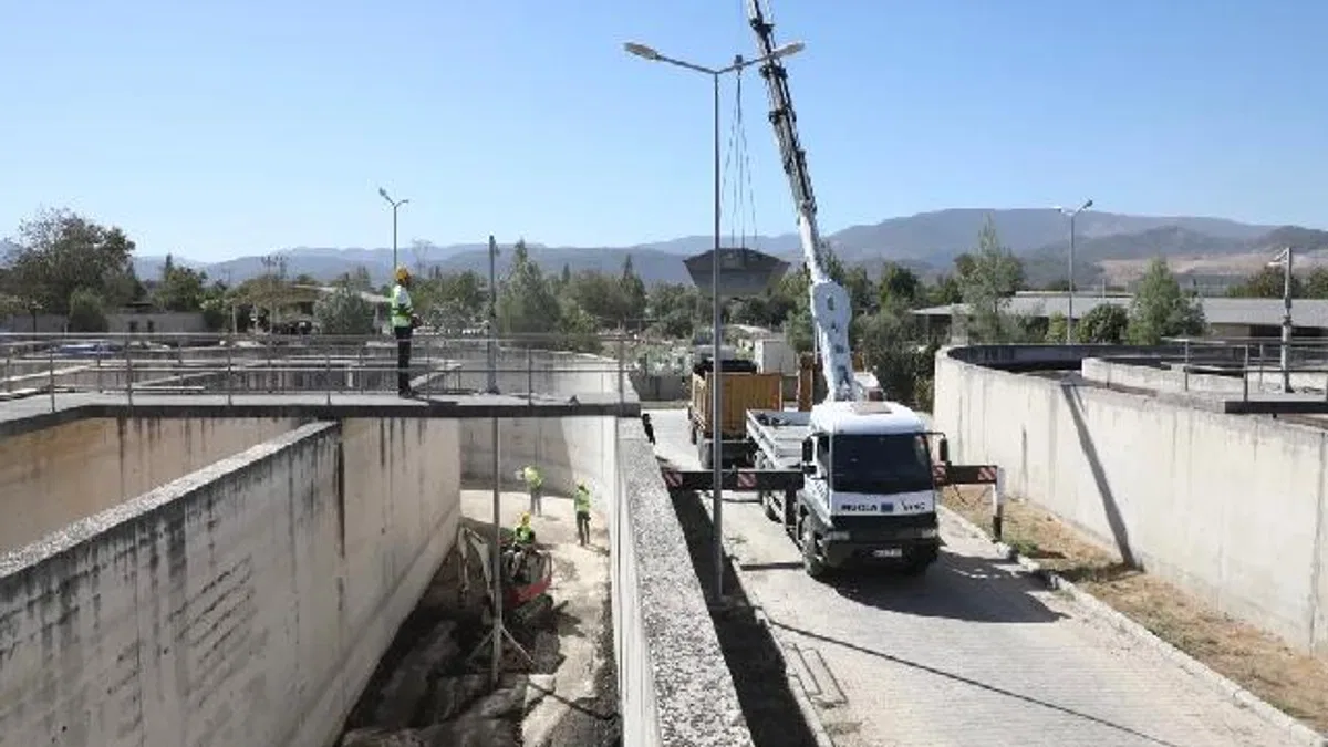 MUSKİ Arıtma Tesisleri’nde temizlik seferberliği