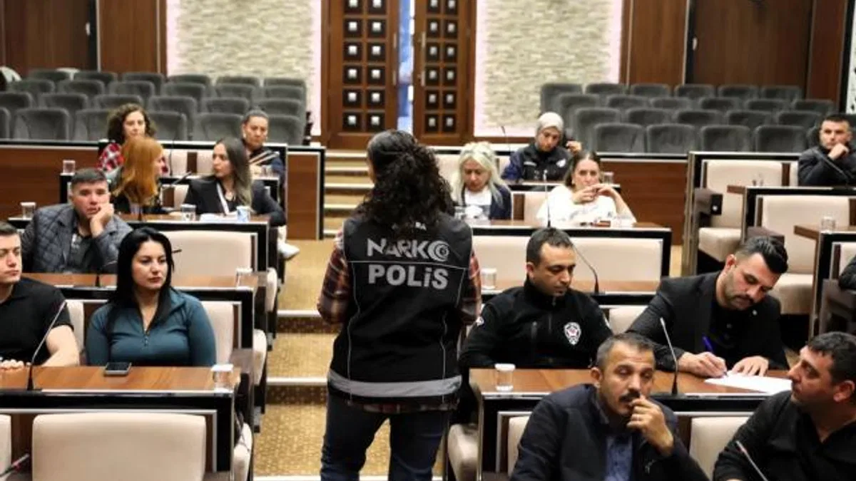 Ankara Keçiören'de özel güvenlik personeline 'Narko Kaan' eğitimi