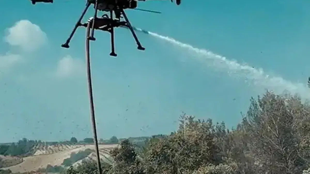 Orman yangınlarına teknolojik destek... Yeni nesil drone ilk kez sahada kullanıldı