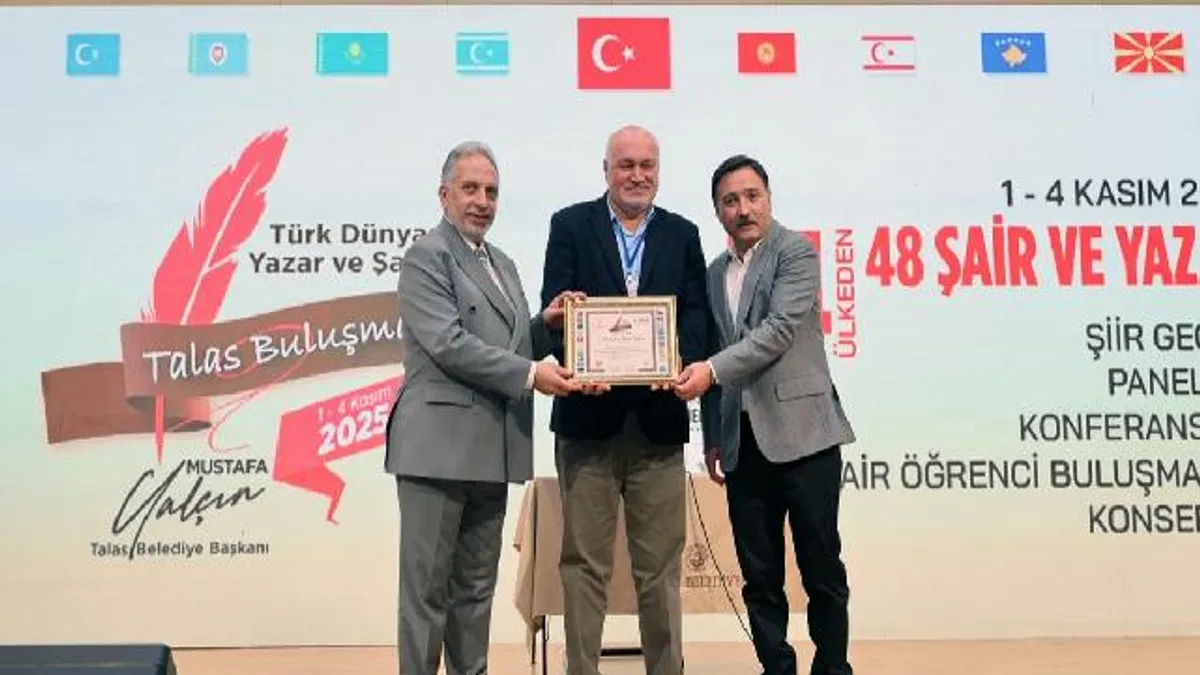Türk Dünyası yazar ve şairleri Kayseri Talas'ta buluştu