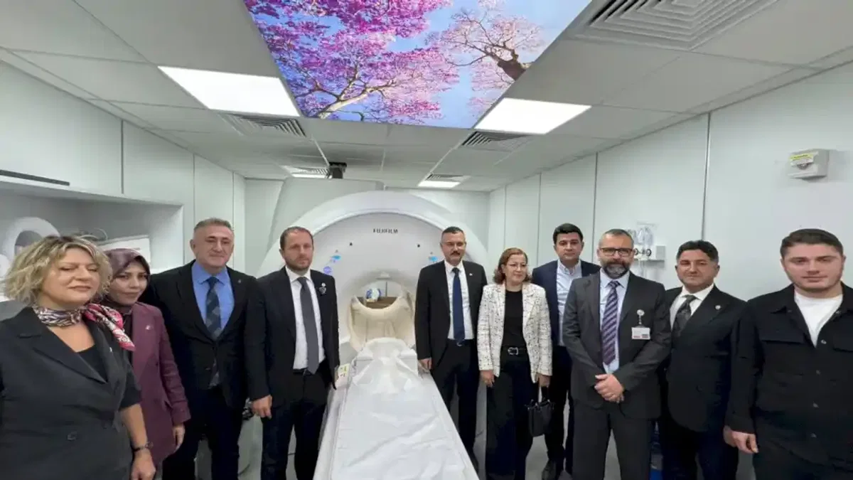Mudanya Devlet Hastanesi'nde yeni MR ünitesi hizmete açıldı
