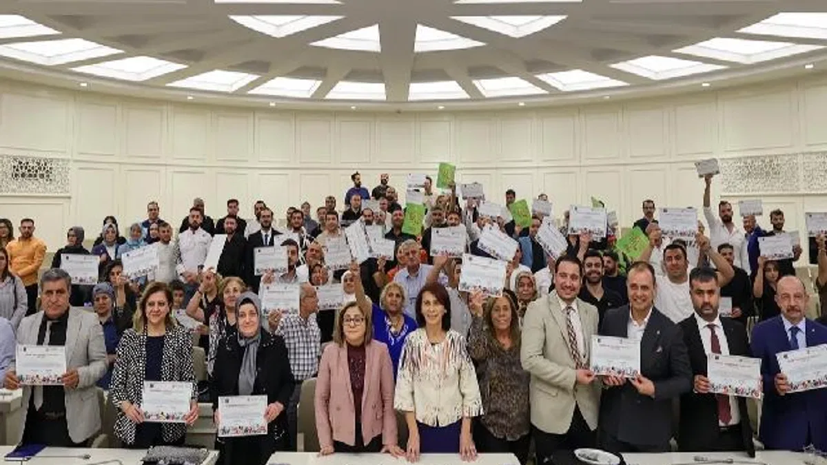 GastroANTEP’e emek veren esnafa teşekkür buluşması