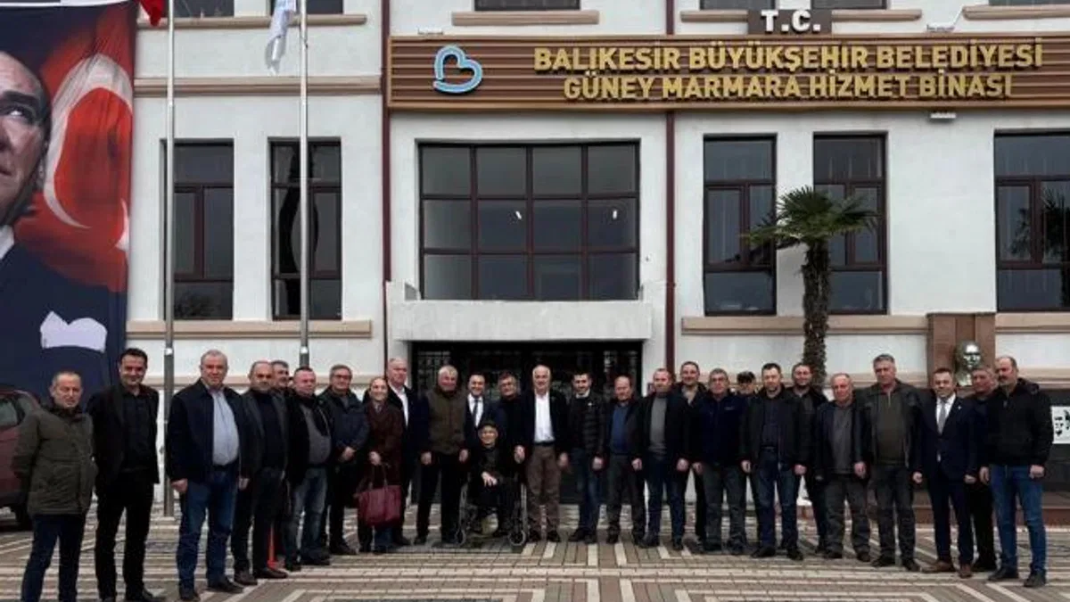 Balıkesir Büyükşehir Bandırmalı muhtarları ağırladı
