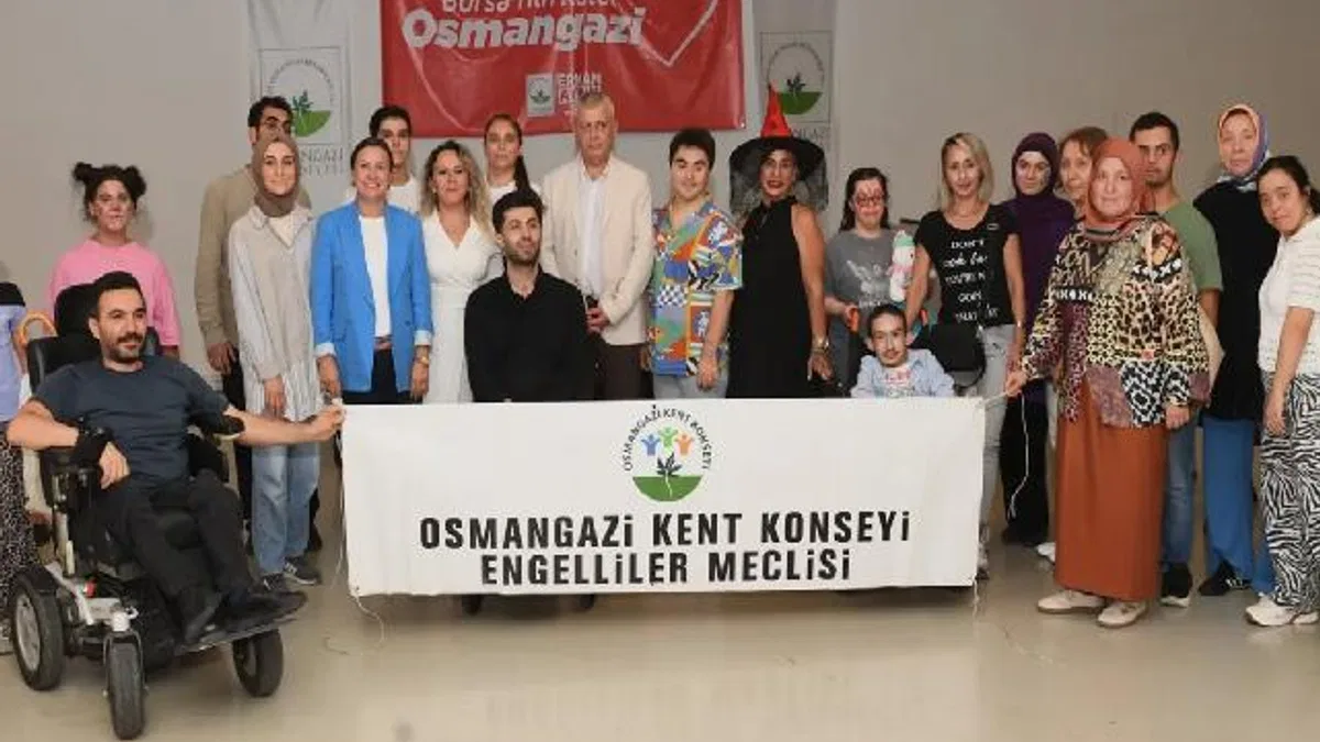 Bursa Osmangazi’de engelli bireyler 3 Aralık’a özel gösteri hazırlıyor