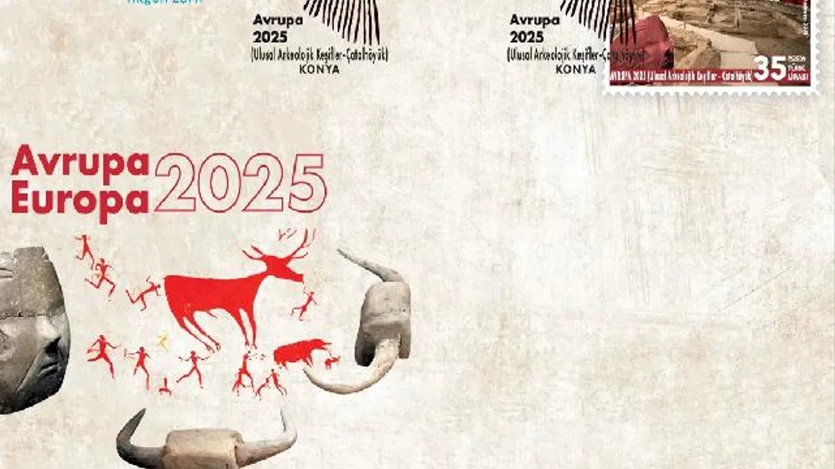 PTT'den 'Avrupa 2025' özel anma pulu