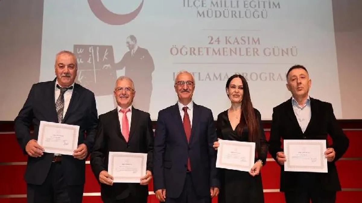 Gebze'de öğretmenler günü coşkusu