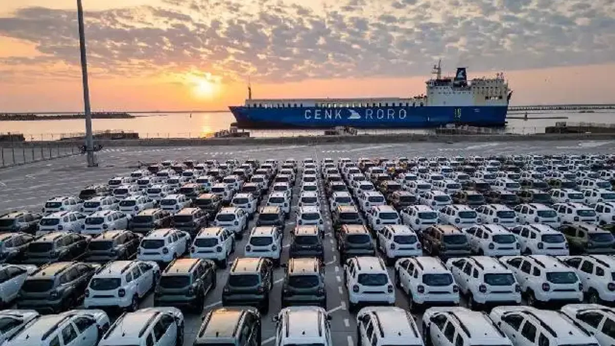 Türkiye'nin ilk otomobil gemisi 17 yılda 1 milyon araç taşıdı