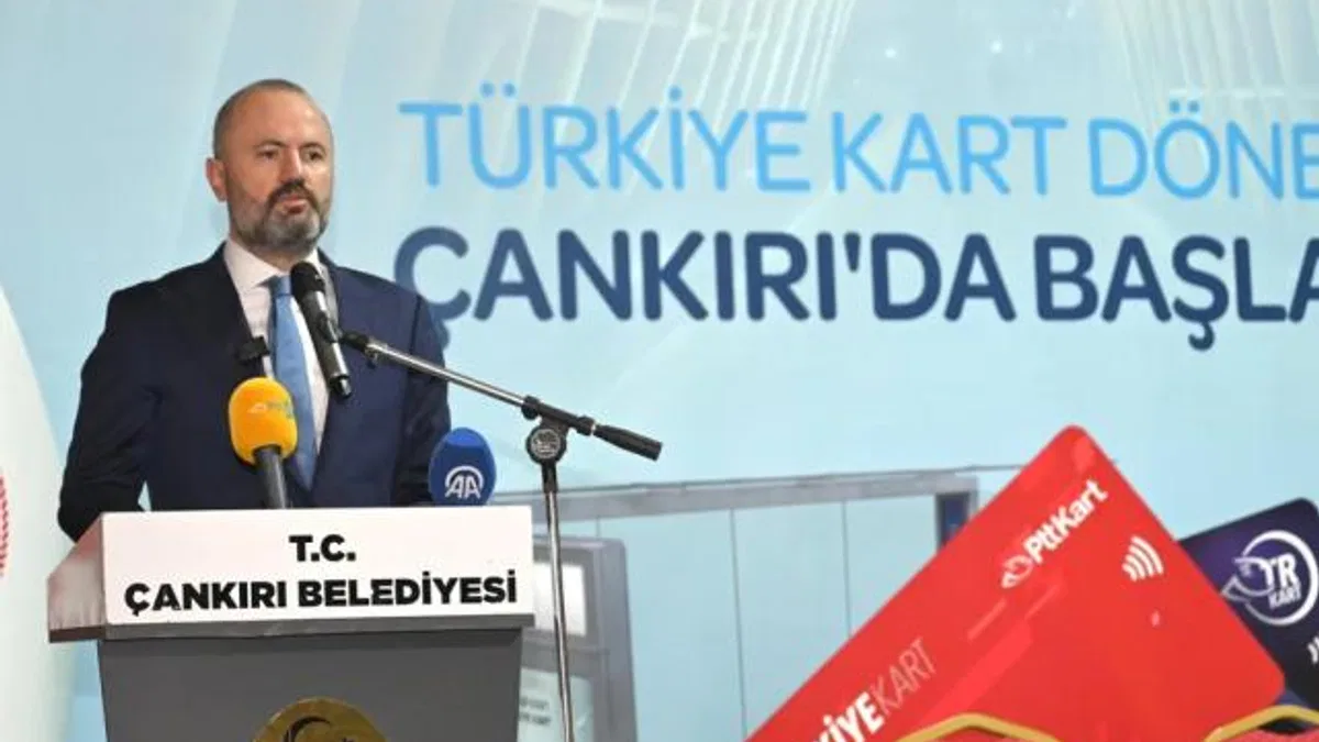 Türkiye Kart projesi Çankırı'da kullanımda... Ulaşımda tek kart dönemi başladı
