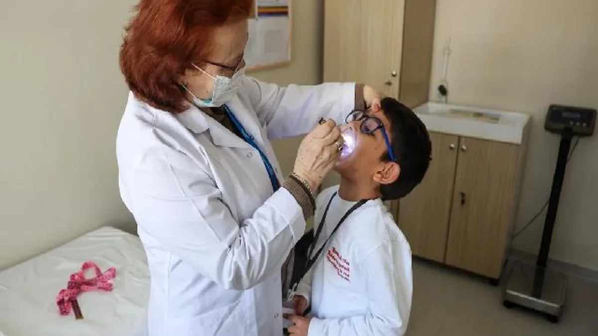 Bakırköylü miniklere sağlık taraması