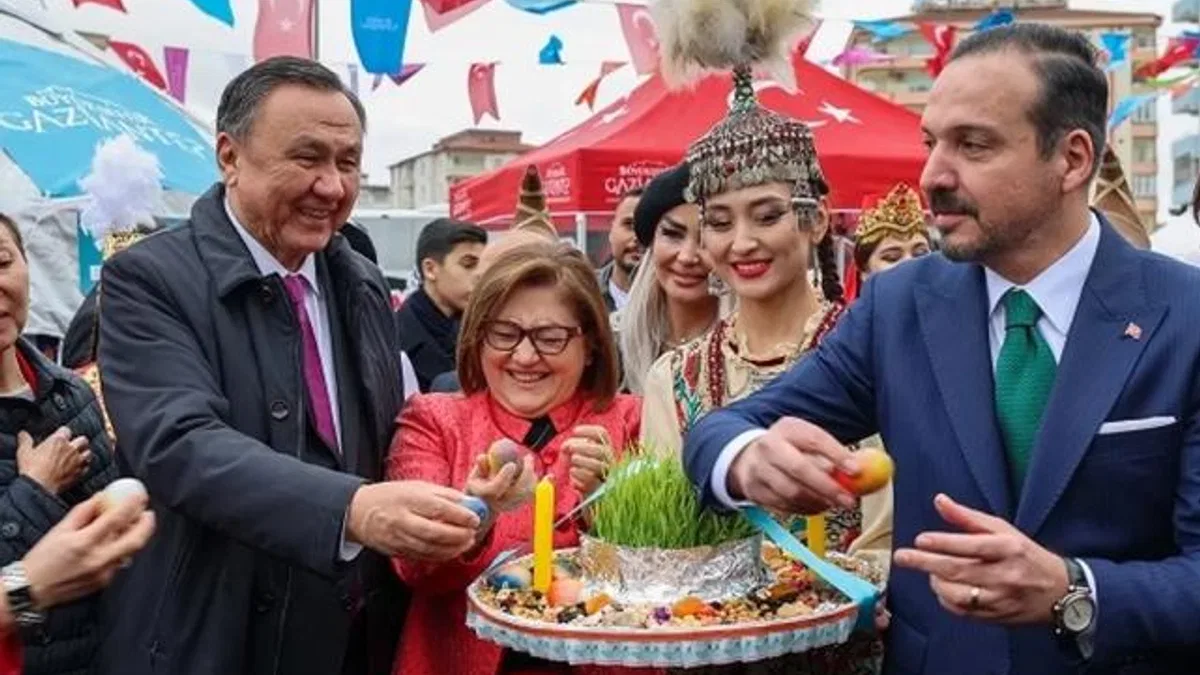 Gaziantep'te Nevruz coşkusu