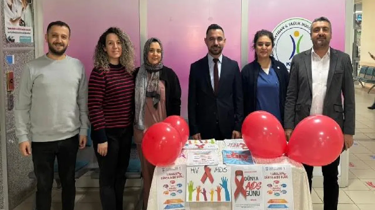 Batman Kozluk Devlet Hastanesi’nde AIDS farkındalığı