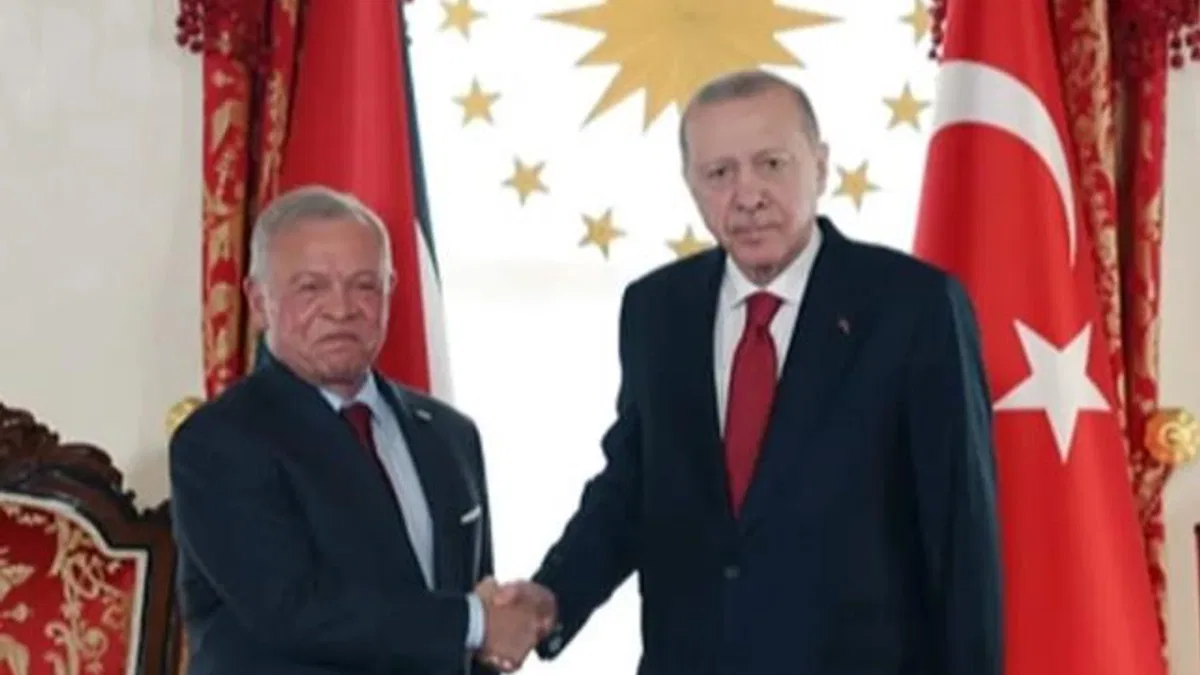 Cumhurbaşkanı Erdoğan, Ürdün Kralı II. Abdullah'ı ağırladı