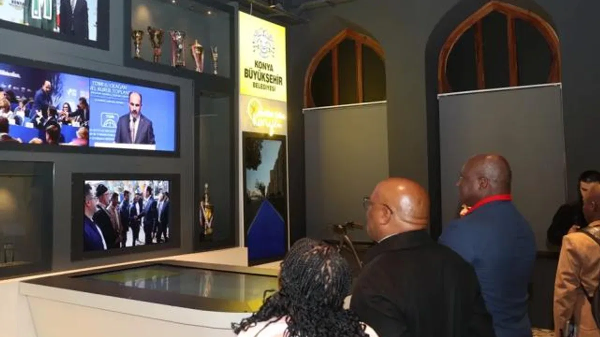 Güney Afrika Yerel Yönetimler Birliği Başkanı Stofile'den Konya ziyareti