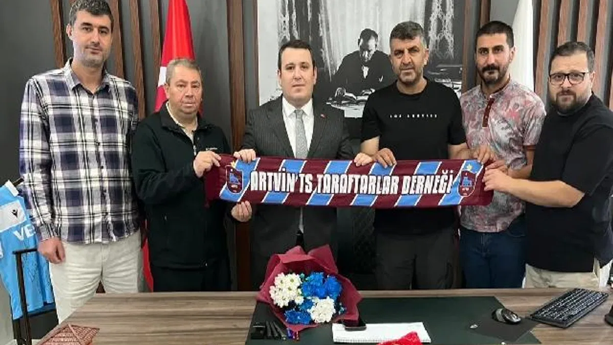 Artvin Trabzonspor Taraftarları'ndan Başsavcı Çalış’a ziyaret