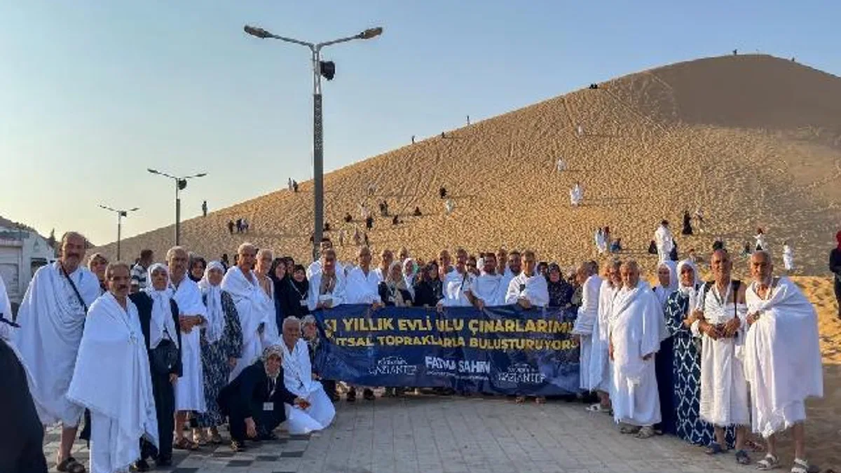 Umre ziyaretinde ikinci kafile Gaziantep'e döndü