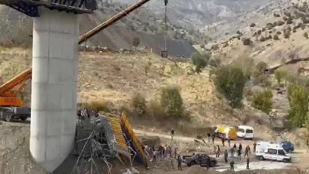 Diyarbakır Kulp’ta köprü inşaatında iş kazası: 4 işçi ölü, 1 ağır yaralı
