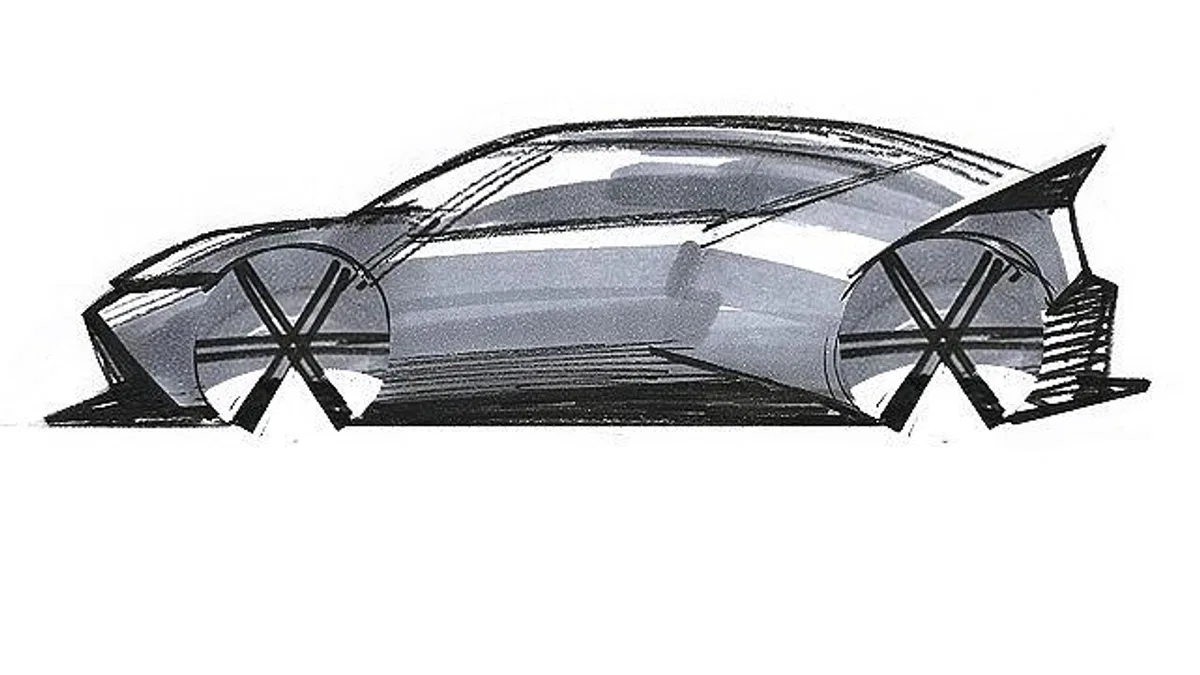 Hyundai, IAA Mobility 2025 Öncesinde Concept THREE'nin İlk Çizimini Paylaştı