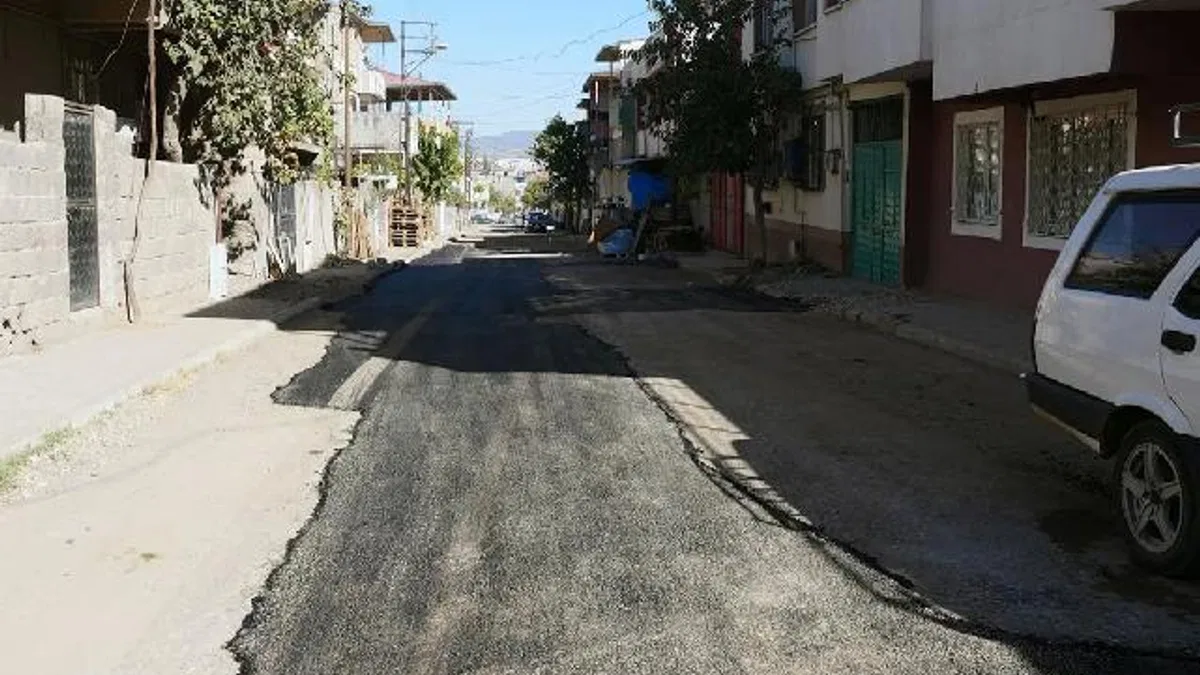 Kahramanmaraş KASKİ, Yavuz Selim'de asfalt yama çalışmalarını tamamladı