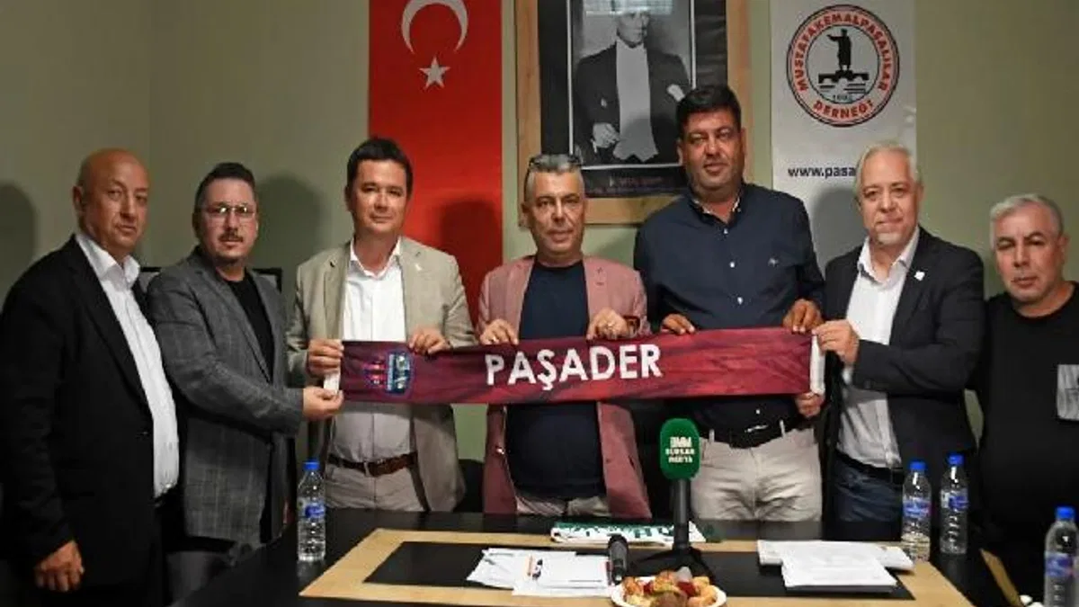 Başkan Aydın'dan Mustafakemalpaşalılar Derneği'ne ziyaret