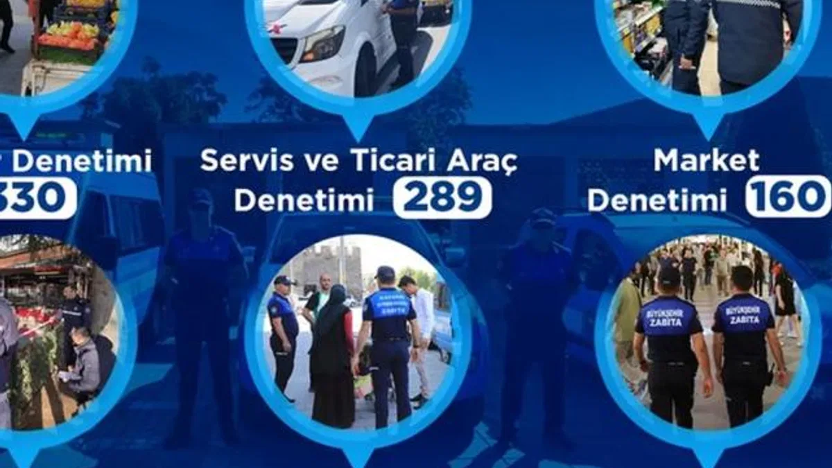 Kayseri zabıtasından yoğun mesai