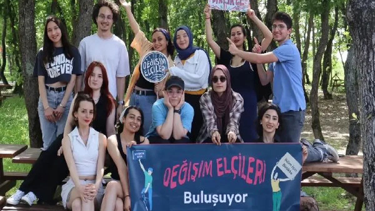 Samsun'un gençleri çevre için ses yükseltti! Değişim Elçileri Bafra'da buluştu