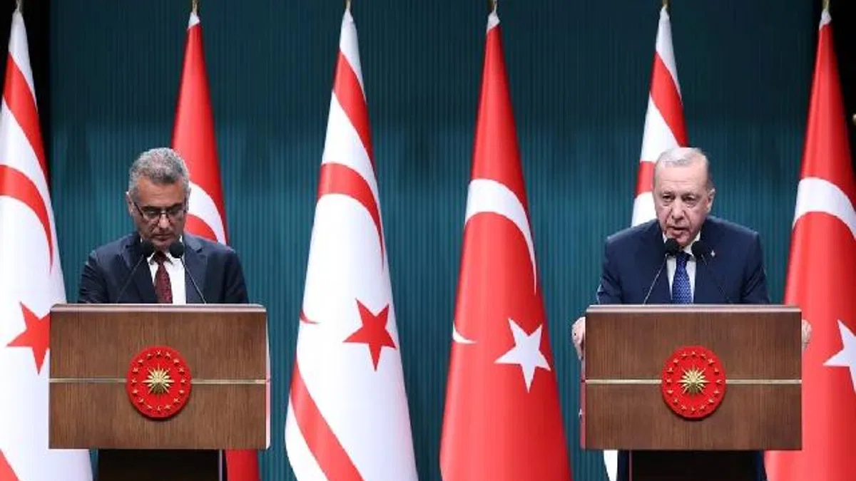 Cumhurbaşkanı Erdoğan: Kıbrıs’ta en gerçekçi çözüm iki devletli yapıdır