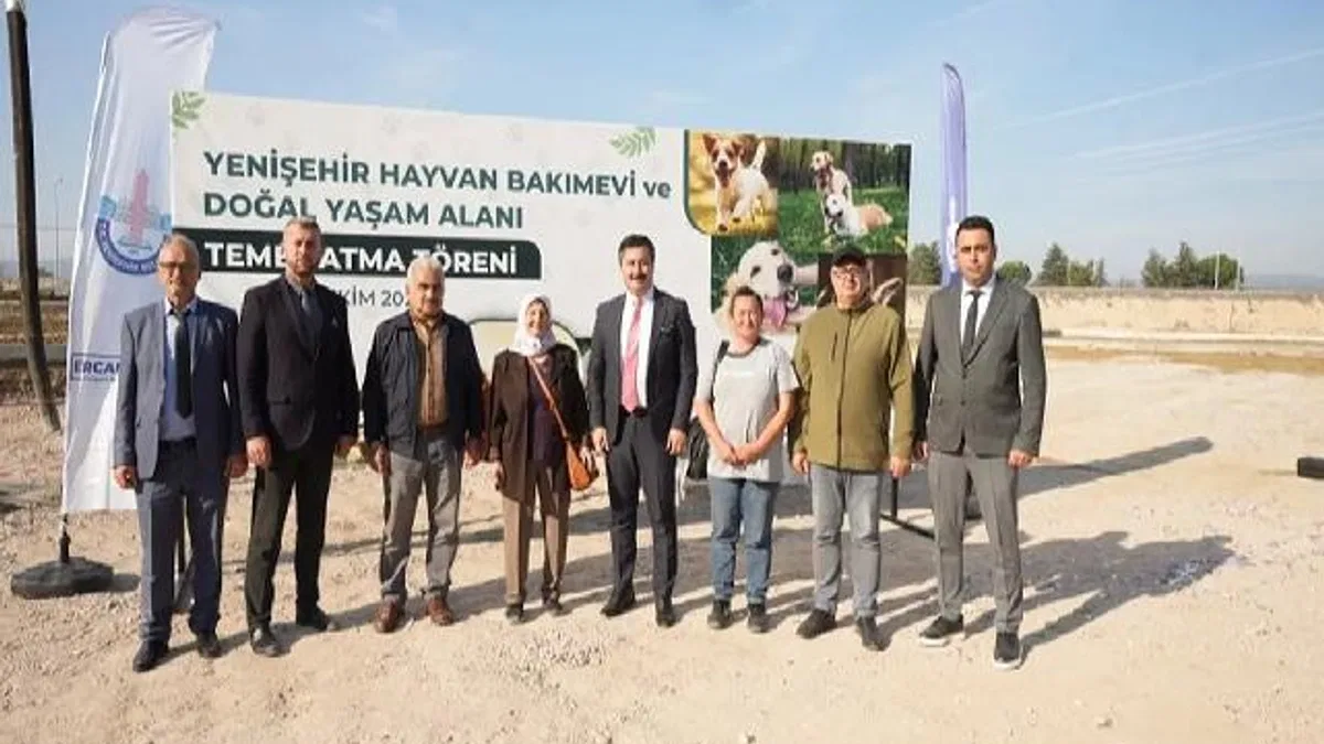 Bursa Yenişehir'e modern Hayvan Bakımevi