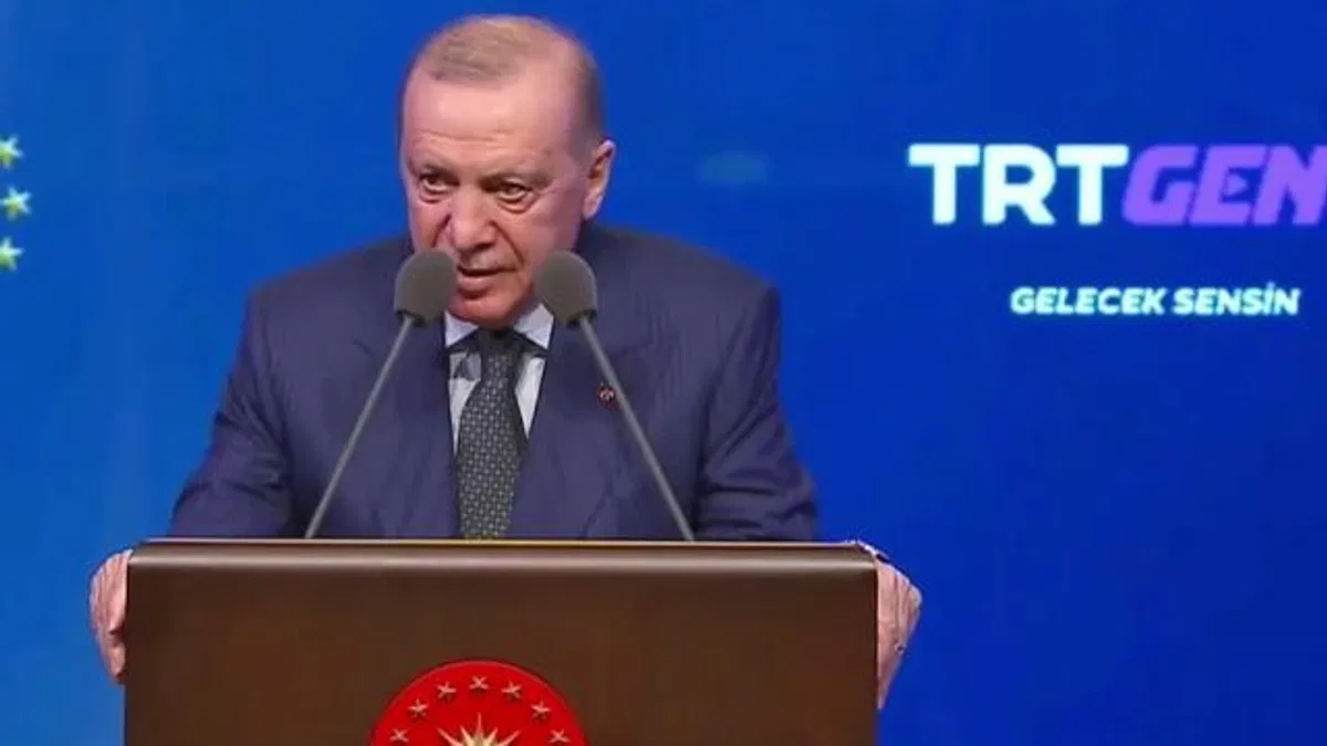 Cumhurbaşkanı Erdoğan TRT'nin 'Genç' kanalını açtı