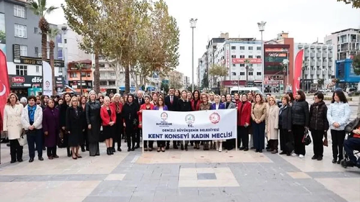 Denizli Kadın Meclisi’nden Dünya Kadın Hakları Günü’nde anlamlı buluşma