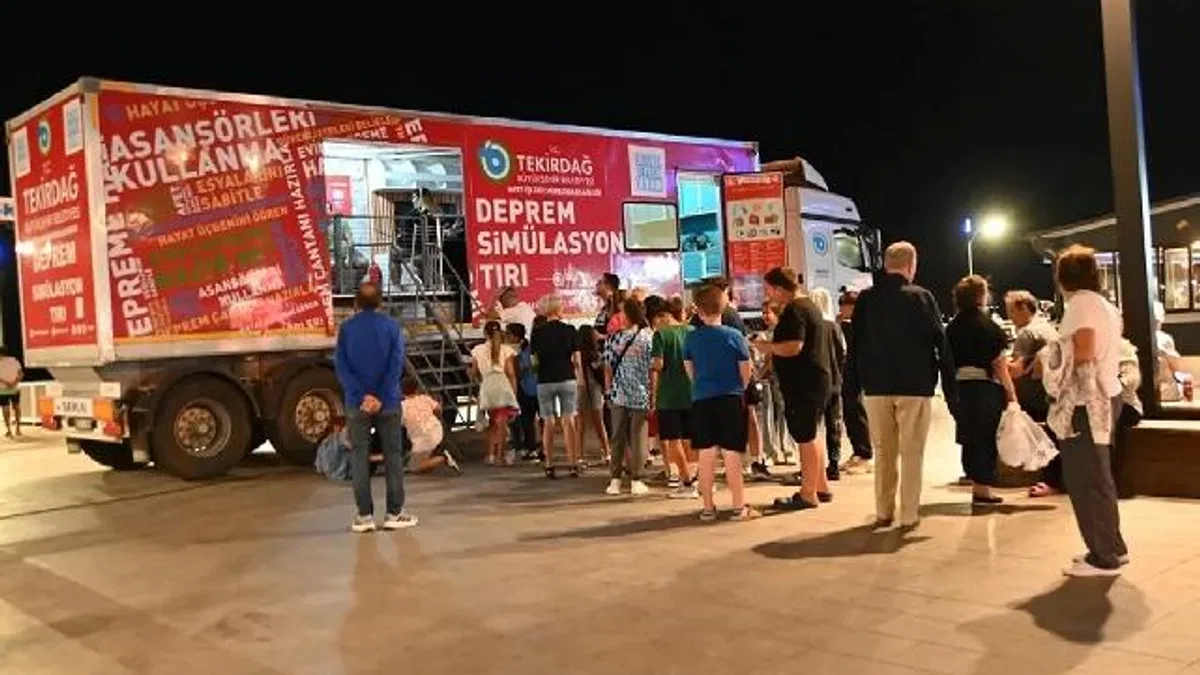 Tekirdağ'da deprem eğitimi seferberliği
