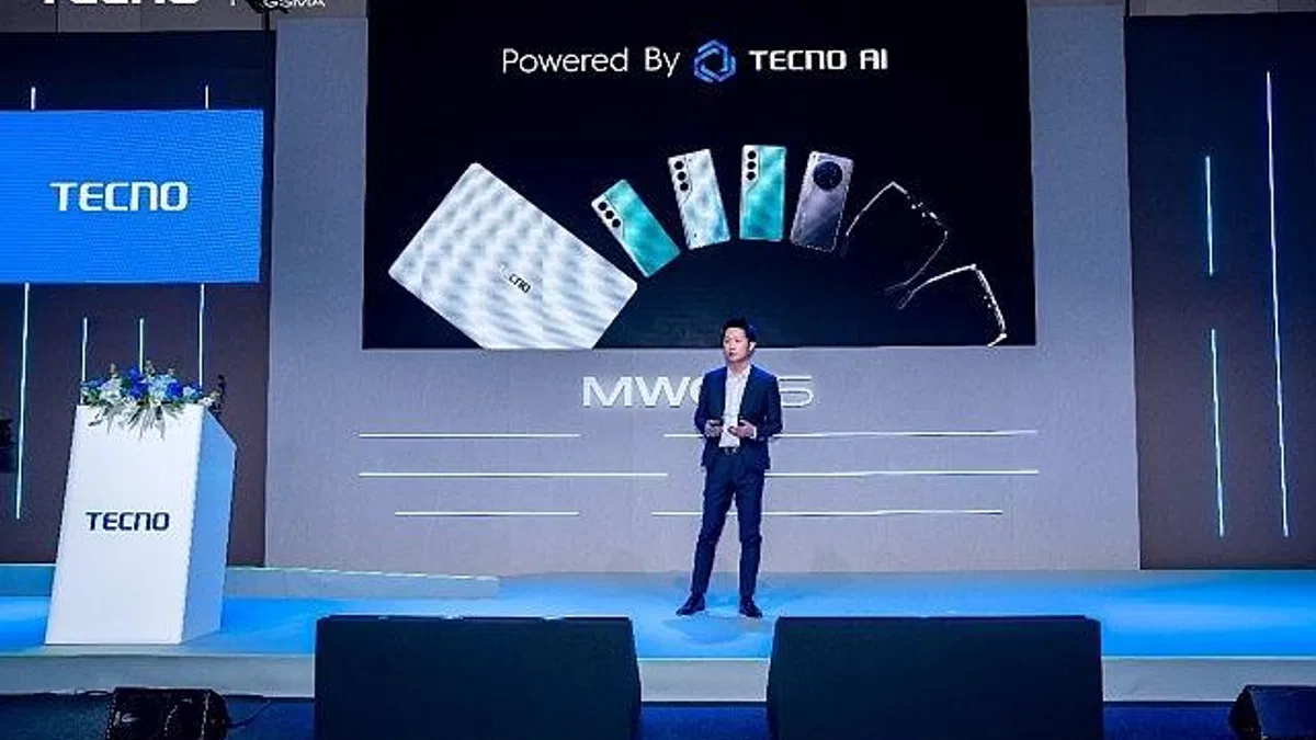 TECNO, MWC Barselona 2025'e Yeni Nesil Yapay Zeka Ekosistemi Lansmanıyla Damga Vurdu
