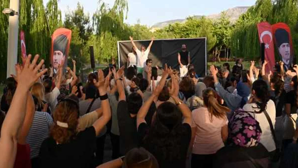 Manisa gençliğinin dans ve spor coşkusu