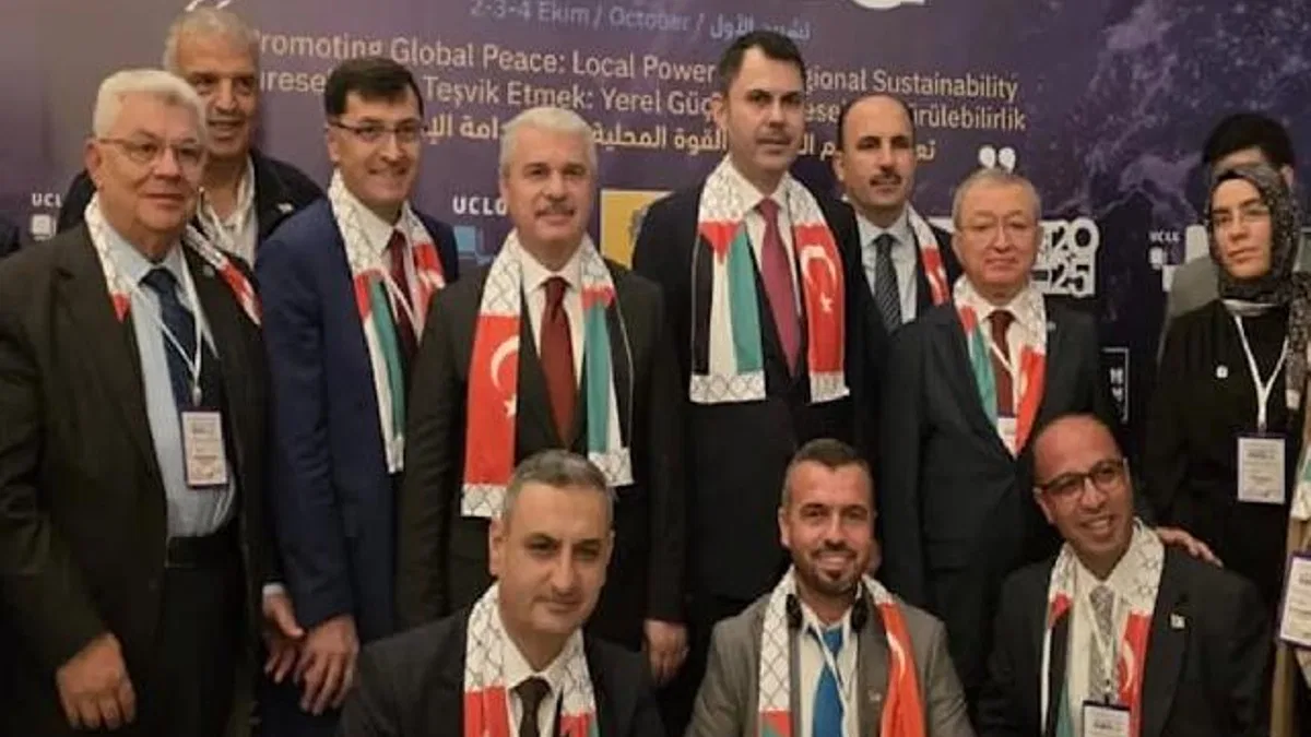Eyüp Kahveci UCLG-MEWA 2025 Kongresi'nde