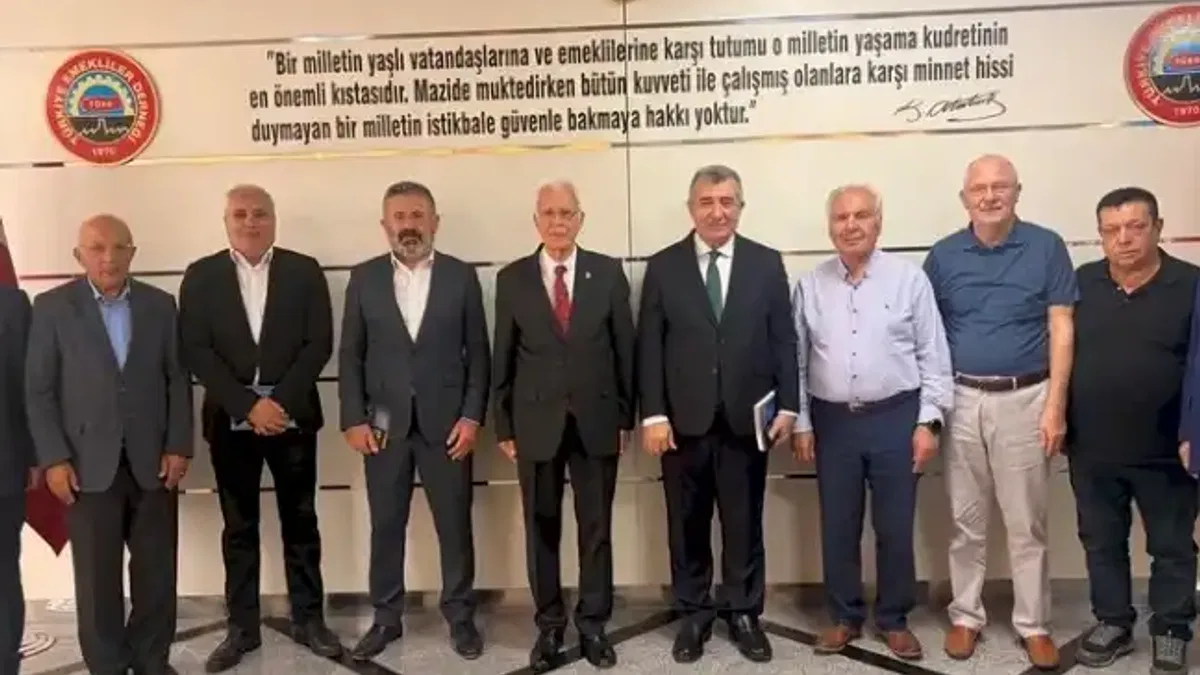CHP’den TÜED’e ziyaret... 'Emekliler Buluşması' öncesi sorunlar masada