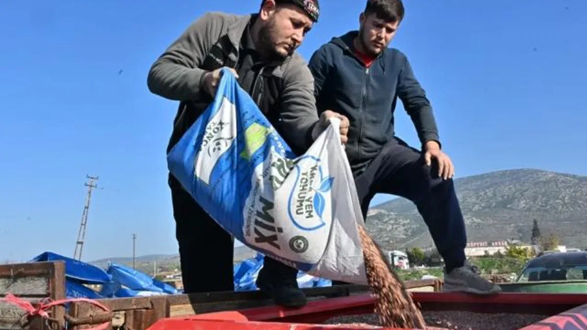 Manisa'nın tohumları Sarıçalı'nın merasını yeşertecek