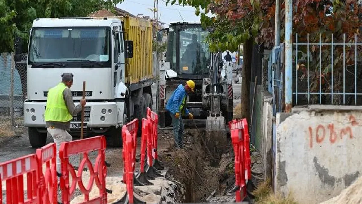 Malatya’nın içme suyu şebekesi yenileniyor