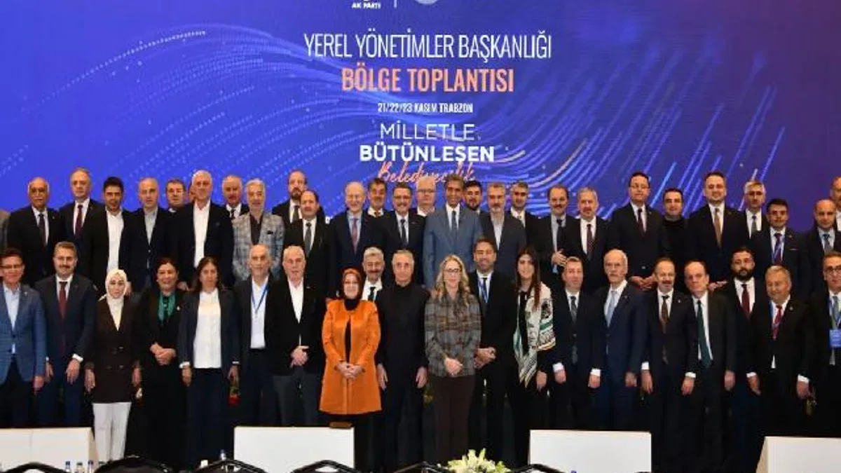 Trabzon’da Yerel Yönetimler Bölge Toplantısı tamamlandı