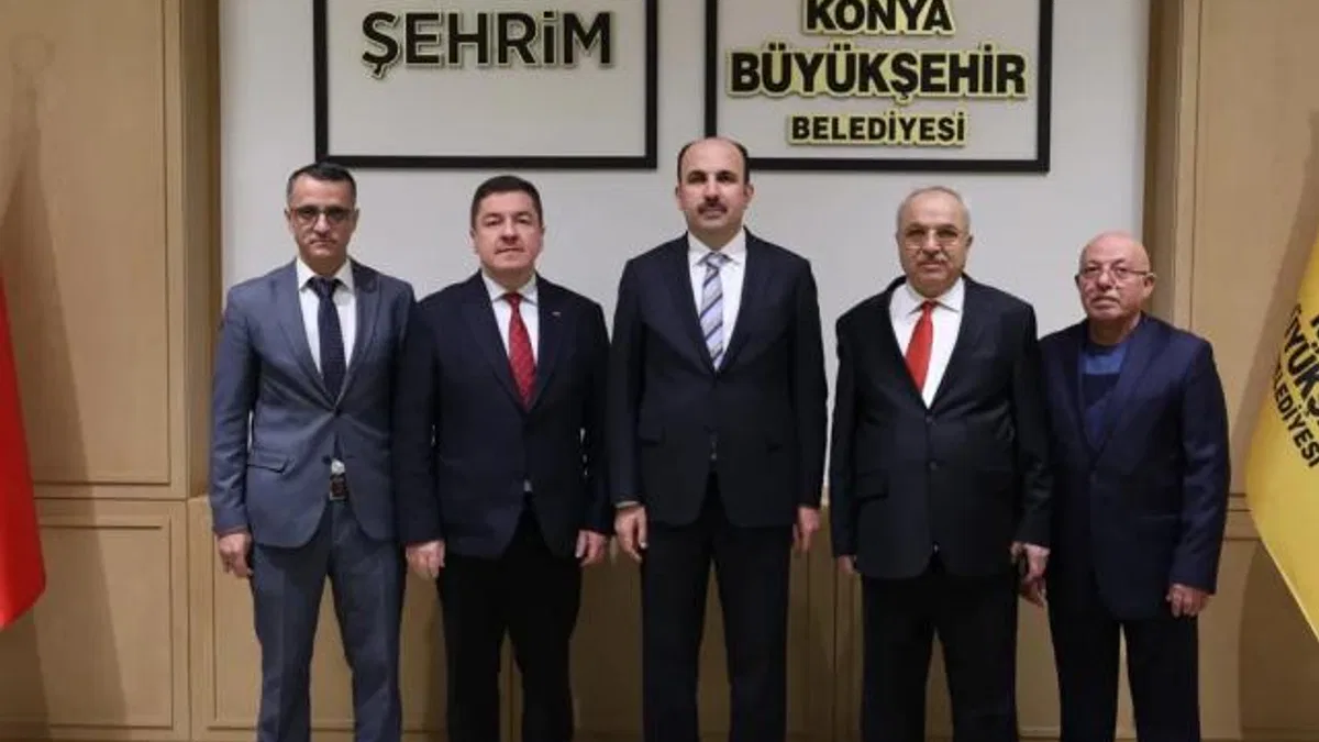 Başkan Altay uluslararası heyetleri ağırlıyor