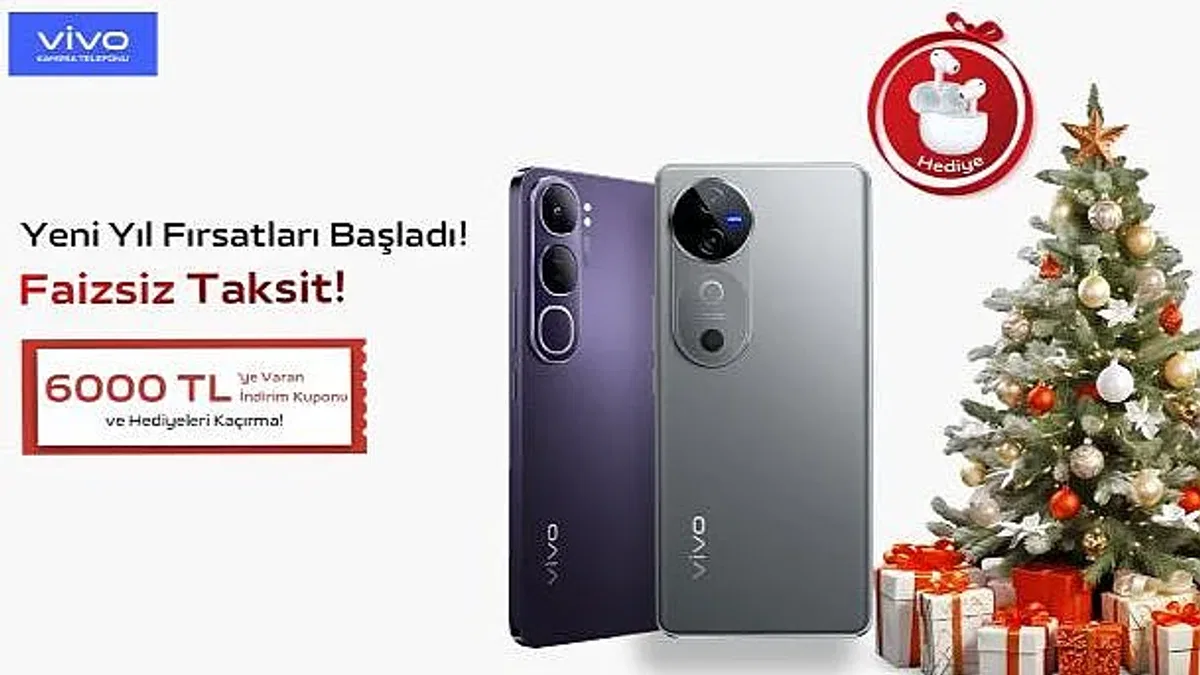 vivo V40, V40 Lite ve Y19s İçin Yılbaşı Kampanyası
